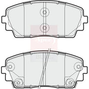 Apec Front Brake Pad Set PD3292