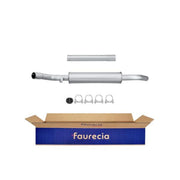 Hella Middle Silencer fits VW Transporter 1990-2003 1.9 2.0 2.4 2.5