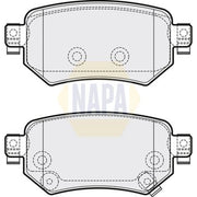 NAPA Rear Brake Pad Set fits Mazda 6 2012-2020 2.0 2.2 2.5