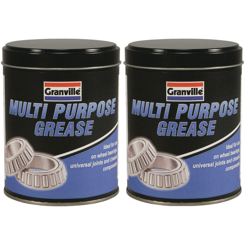 2x Granville Multi Purpose Wheel Bearing Grease 500g Lithium LM2 Granville - Dynamic Drive