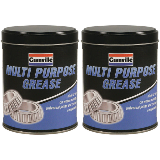 2x Granville Multi Purpose Wheel Bearing Grease 500g Lithium LM2 Granville - Dynamic Drive