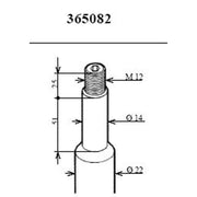 KYB 2 x Shock Absorbers fits BMW 7 1985-1994