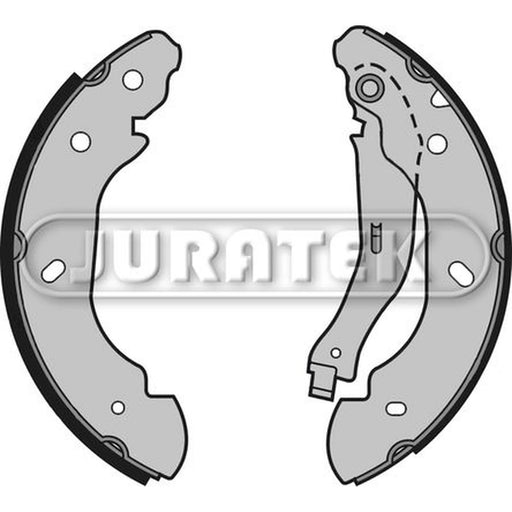 Juratek Brake Shoe Set Axle Kit Rear fits Ford Transit 2000-2014 2.0 2.2 2.4