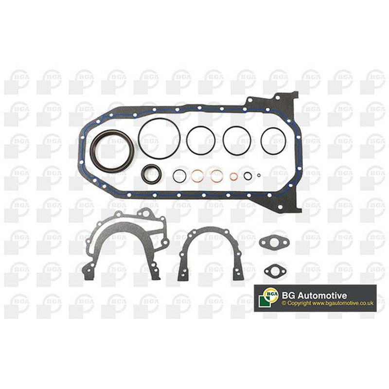 BGA Crankcase Gasket Kit ID fits Audi 100 C3 1989-1991 2.4