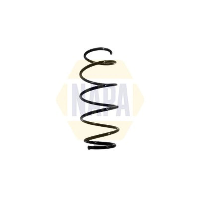 NAPA Front Suspension Coil Spring fits Skoda Fabia I 1999-2008 1.0 1.2 1.4