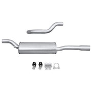Hella End Silencer Rear fits VW Polo III Classic 1995-1997 1.6