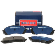 Borg & Beck Front Brake Discs & Pads fits Subaru Impreza 2000-2012 1.5 1.6