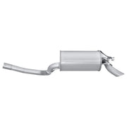 Hella End Silencer Rear fits Mercedes-Benz 190 1982-1990 2.0 201.022 201.023