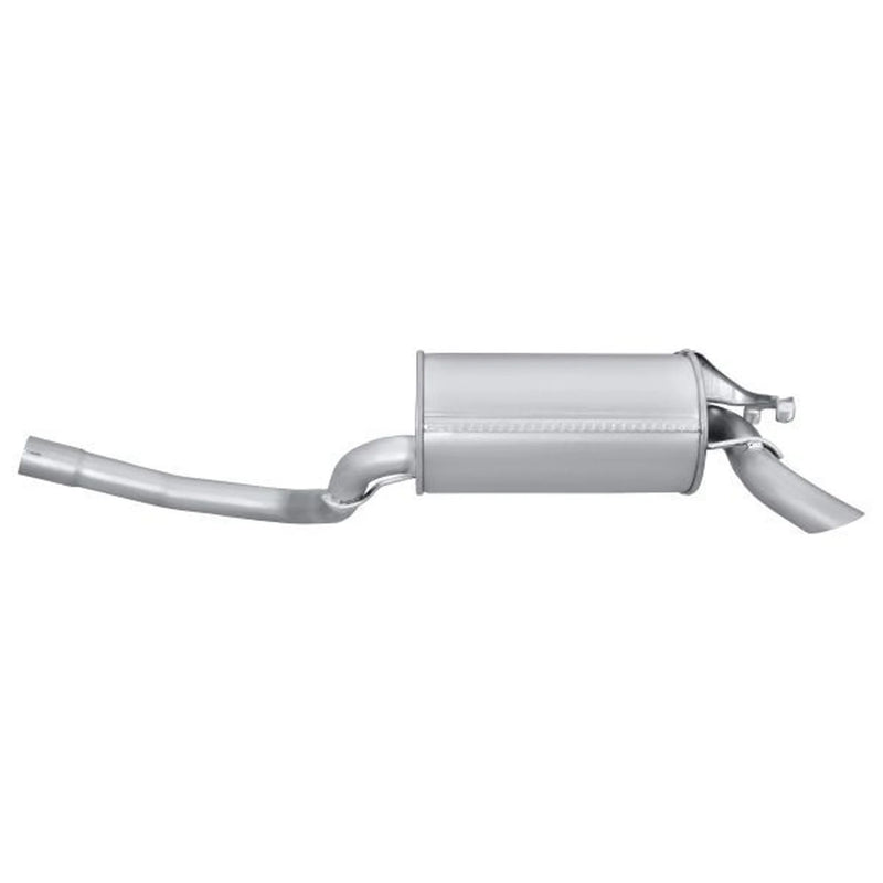 Hella End Silencer Rear fits Mercedes-Benz 190 1982-1990 2.0 201.022 201.023