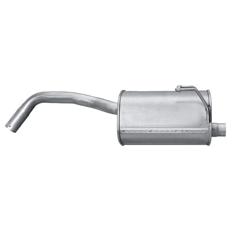Hella End Silencer Rear fits Fiat 500 2007 on 1.3