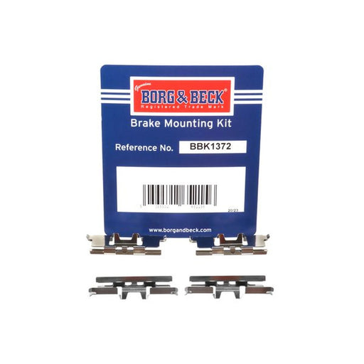 Borg & Beck Brake Pad Accessory Fitting Kit Front BBK1372