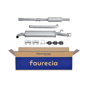 Hella End Silencer Rear fits Fiat Seicento / 600 1998-2010 1.1