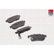 FAI Front & Rear Pads fits Honda Civic Aerodeck 1998-2001 1.6