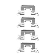Mintex Brake Pad Accessory Fitting Kit Front fits Daihatsu Materia 2006 on