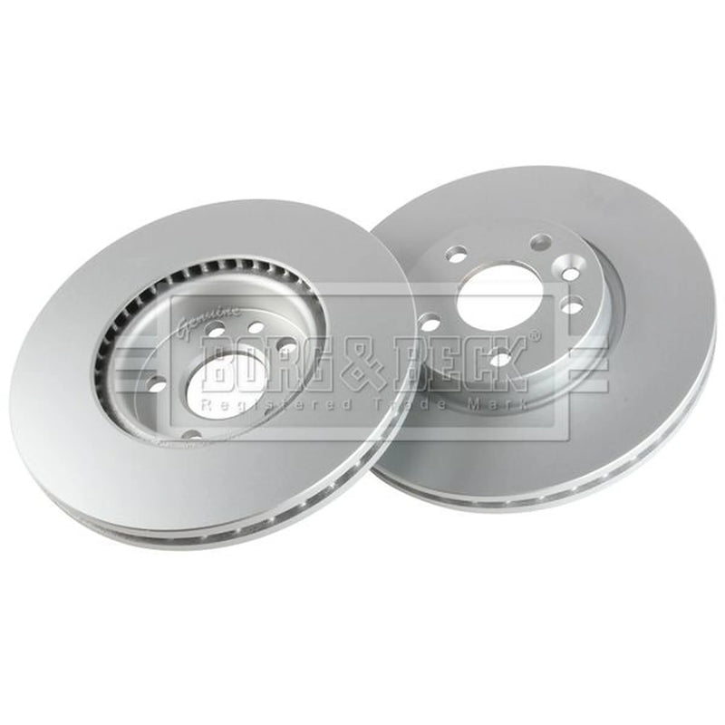 Borg & Beck Front & Rear Brake Discs & Pads fits Land Rover Freelander 2