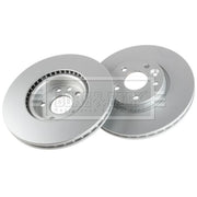 Borg & Beck Front & Rear Brake Discs & Pads fits Land Rover Range Rover Evoque