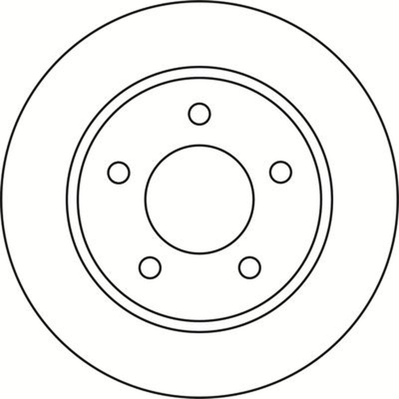 Abtex Front Vented & Rear Vented Brake Discs & Pads fits Mazda 3 2006-2009 2.3