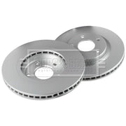 Borg & Beck Front & Rear Brake Discs & Pads fits Nissan Juke 2010-2019 1.6