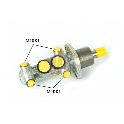 NAPA Brake Master Cylinder Hydraulic Assembly fits VW Transporter 1990-2003