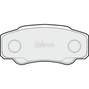 Fahren Rear Brake Pad Set FBP3576