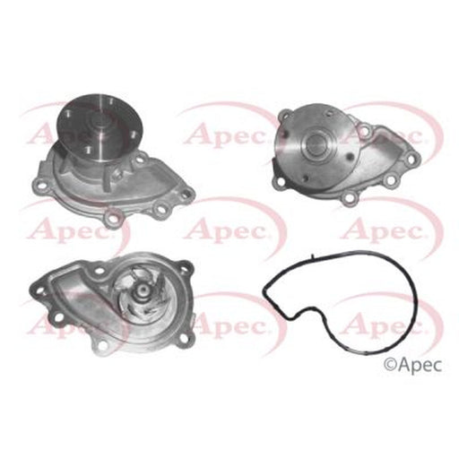 Apec Engine Cooling Water Pump fits Hyundai I10 I 2011-2013 1.0