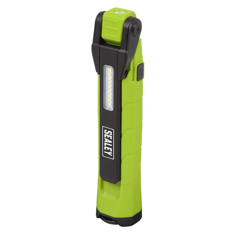 Sealey Rechargeable 360 Inspection Light 10W & 2 x 4W SMD LED - Green LED3605G Sealey - Dynamic Drive