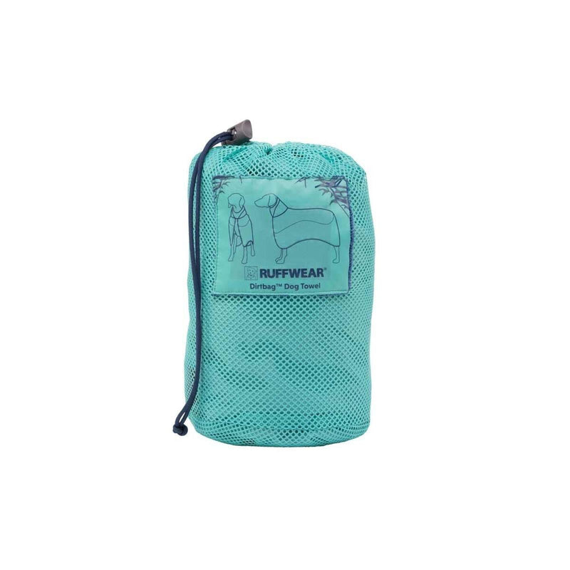 Ruffwear Dirtbag Dog Drying Towel Aurora Teal (Medium) Ruffwear - Dynamic Drive