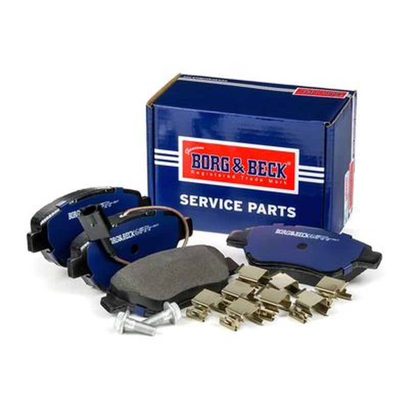 Borg & Beck Front & Rear Brake Discs & Pads fits Alfa Romeo Mito 2008-2013 1.4