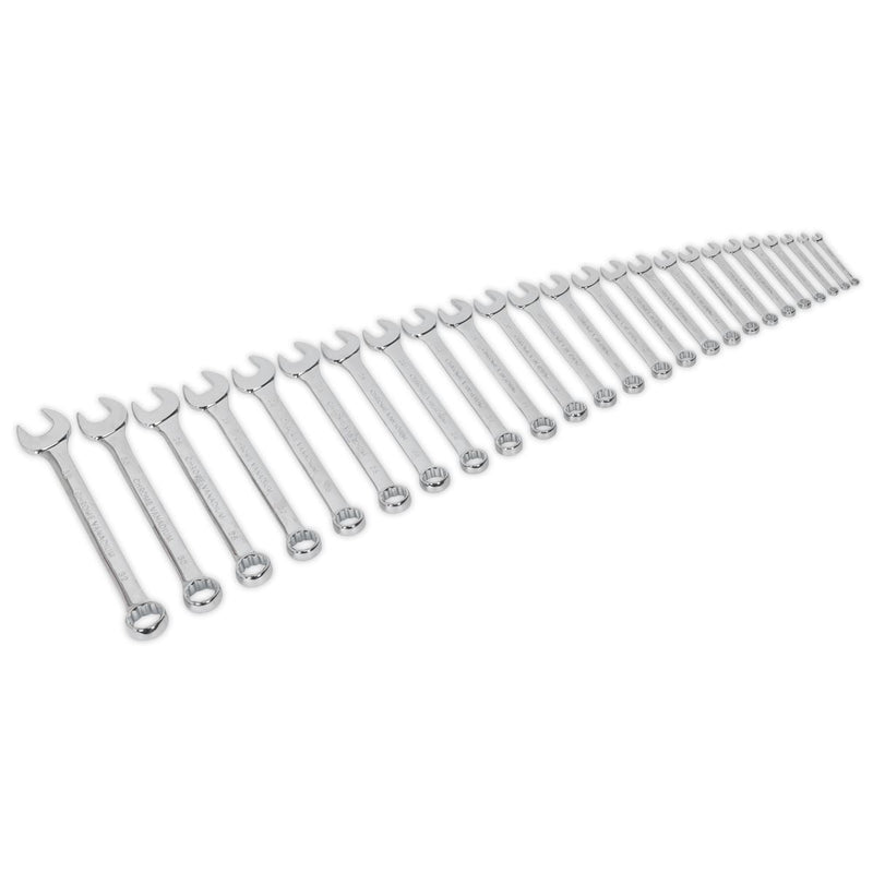 Sealey Combination Spanner Set 25pc Metric S0564 Sealey - Dynamic Drive
