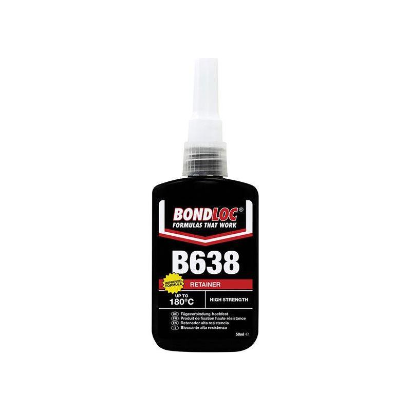 Bondloc B638 High Strength Retaining Compound 50ml Bondloc - Town Tools