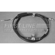 First Line Handbrake Cable Right Rear fits Chrysler Grand Voyager V 2007-2008