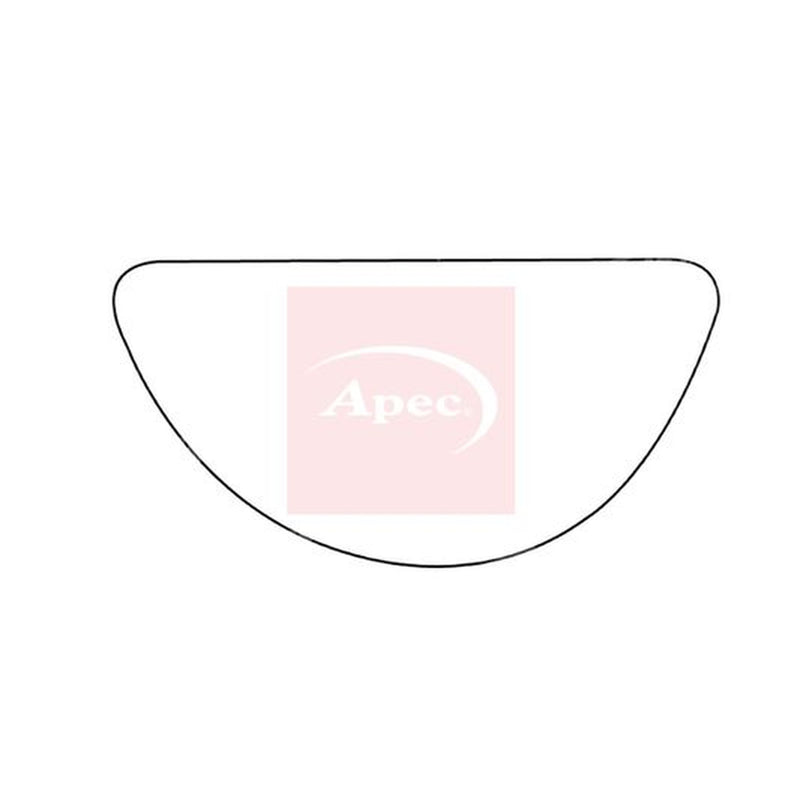 Apec Exterior Wing Mirror Glass Left fits Ford Transit 2000-2014