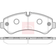 Apec Rear Brake Pad Set PAD2380