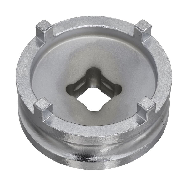 Sealey Motorcycle Swingarm Locknut Socket 4-Pin 50mm SMC22 Sealey - Dynamic Drive