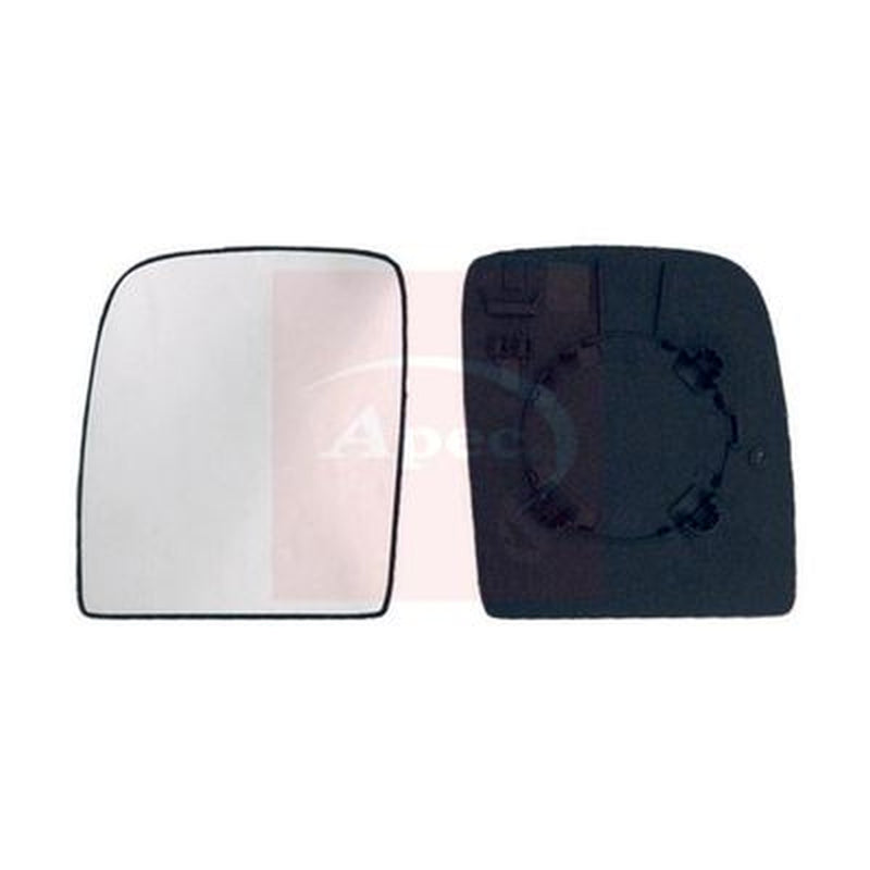 Apec Exterior Wing Mirror Glass Left fits Citroën Dispatch II 2007-2016 1.6 2.0