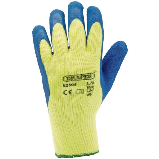 Draper Heavy Duty Latex Thermal Gloves, XL 82595 Draper - Dynamic Drive