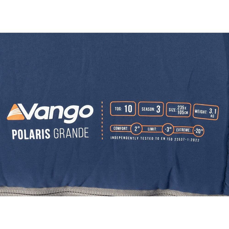Vango Polaris Grande Sleeping Bag Grande Neptune Vango - Dynamic Drive