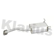 Klarius Box With Tail Pipe Rear fits Honda Jazz IV 2015 on 1.3