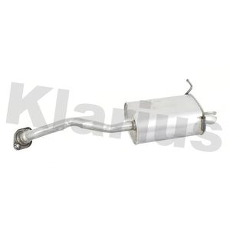 Klarius Box With Tail Pipe Rear fits Honda Jazz IV 2015 on 1.3