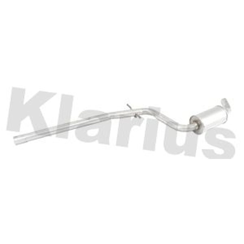 Klarius Box With Centre Pipe Centre fits Seat Altea 2010-2015 1.2