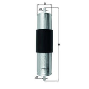 Mahle Fuel Filter Element fits BMW X5 2003-2006 3.0
