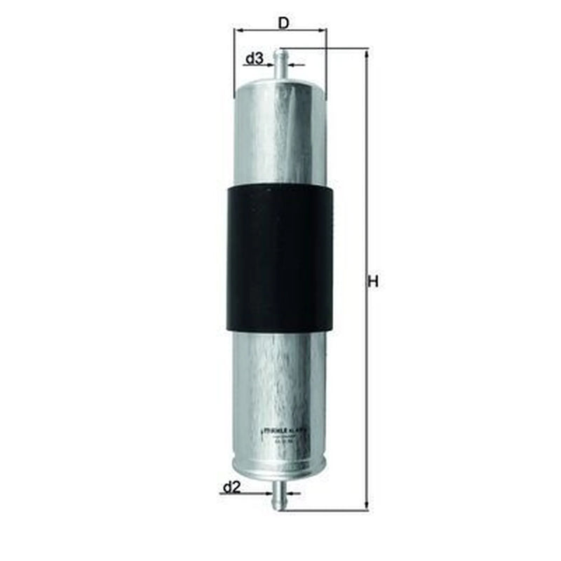 Mahle Fuel Filter Element fits BMW X5 2003-2006 3.0