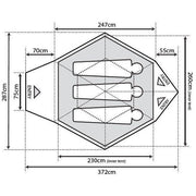 Outdoor Revolution Q 3.0+ Family Tent Outdoor Revolution - Dynamic Drive