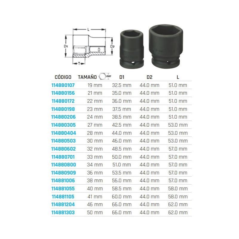 Teng Tools 3/4" Impact Socket DIN Metric 50mm Teng Tools - Dynamic Drive