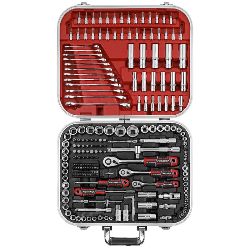 Sealey Premier Premier Socket Set 1/4", 3/8" & 1/2"Sq Drive 216pc AK7982 Sealey Premier - Dynamic Drive