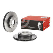 Brembo 2 x Brake Discs fits Jeep Cherokee 2001-2008 2.4 2.5 2.8 3.7