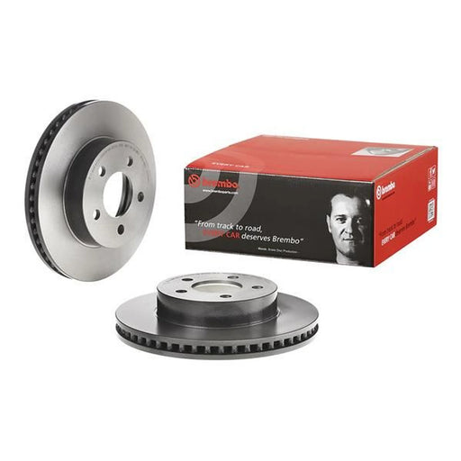 Brembo 2 x Brake Discs fits Jeep Cherokee 2001-2008 2.4 2.5 2.8 3.7