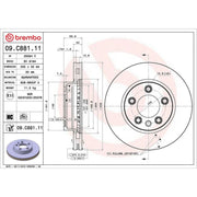 Brembo Front Brake Discs & Pads fits VW Touareg 2003-2010 2.5 3.0 3.2