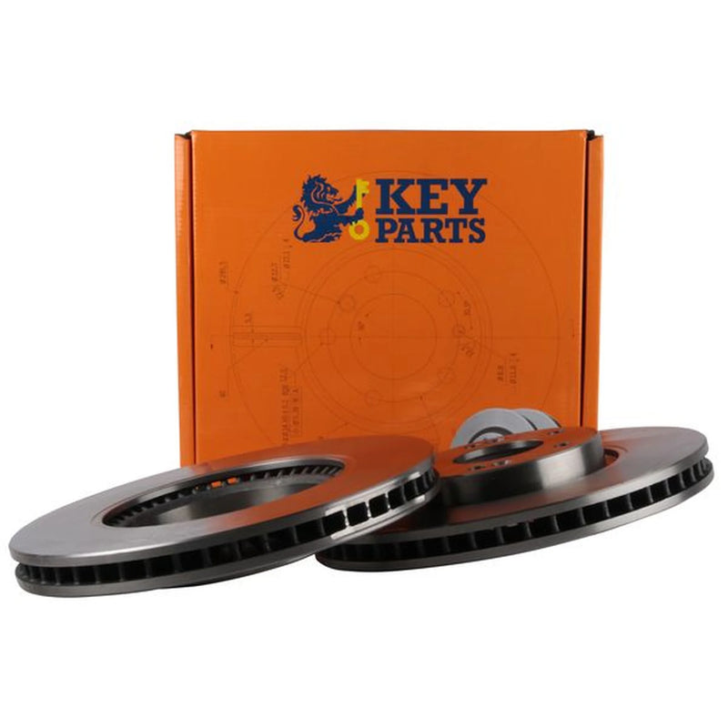 Key Parts Front & Rear Brake Discs & Pads fits Kia Soul II 2014-2018 1.6