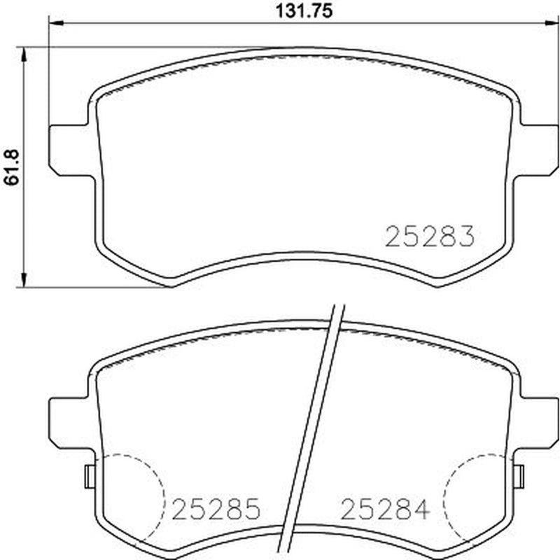 Mintex Brake Pad Set